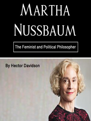 cover image of Martha Nussbaum